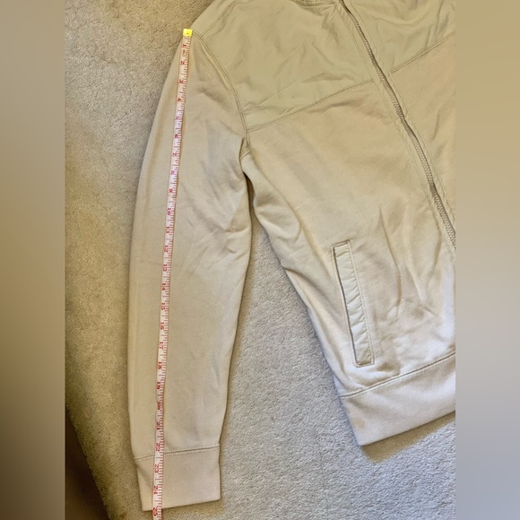Abercrombie & Fitch Cream Zip Up Hoodie Size S - Picture 11 of 14